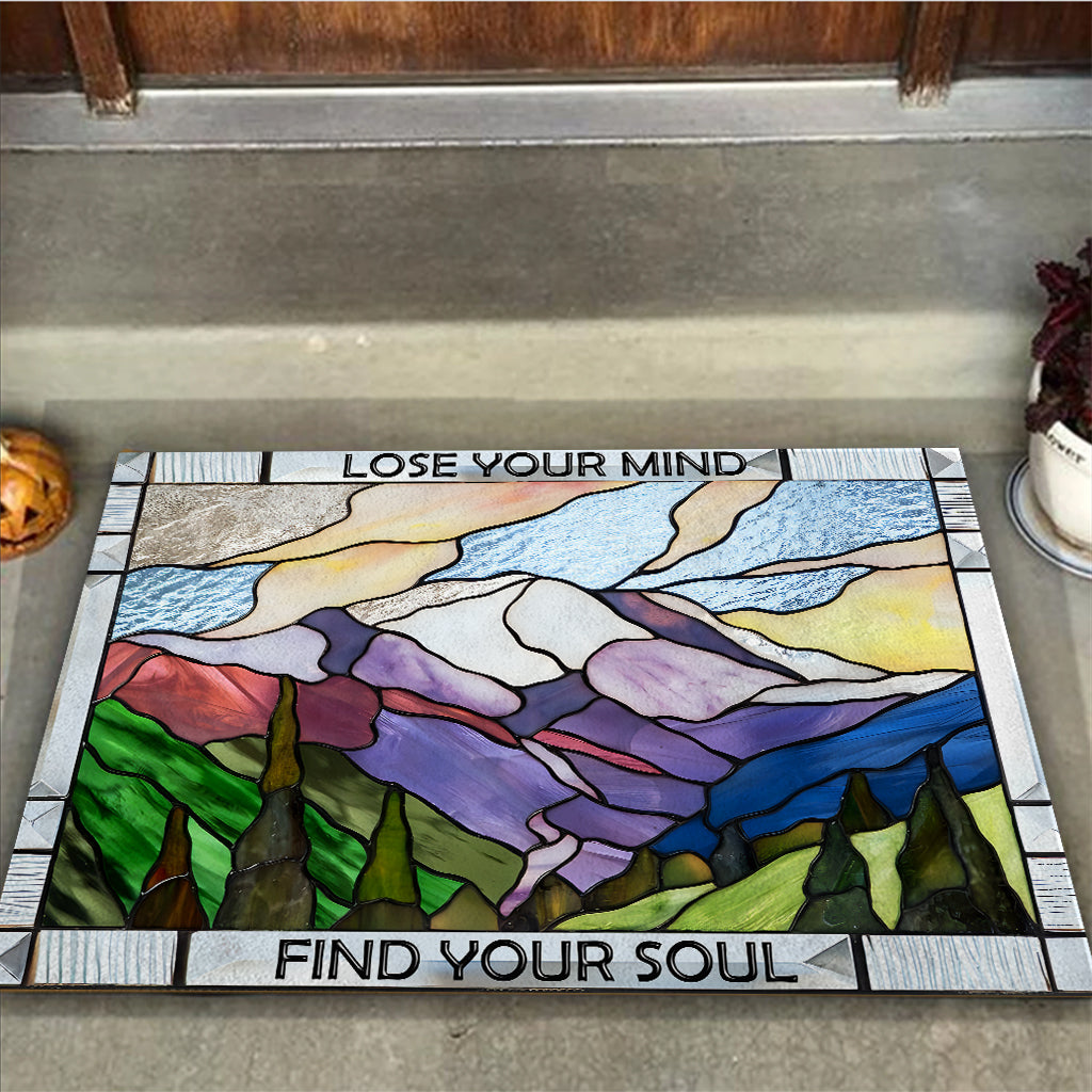 Verliere den Verstand – Wander-Fußmatte