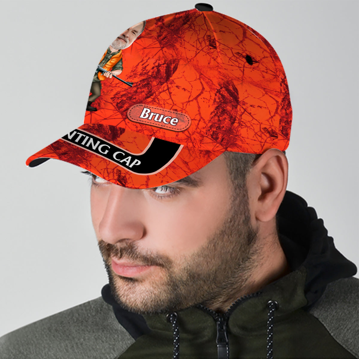 Lucky Hunting Cap – Personalisierte klassische Jagdkappe