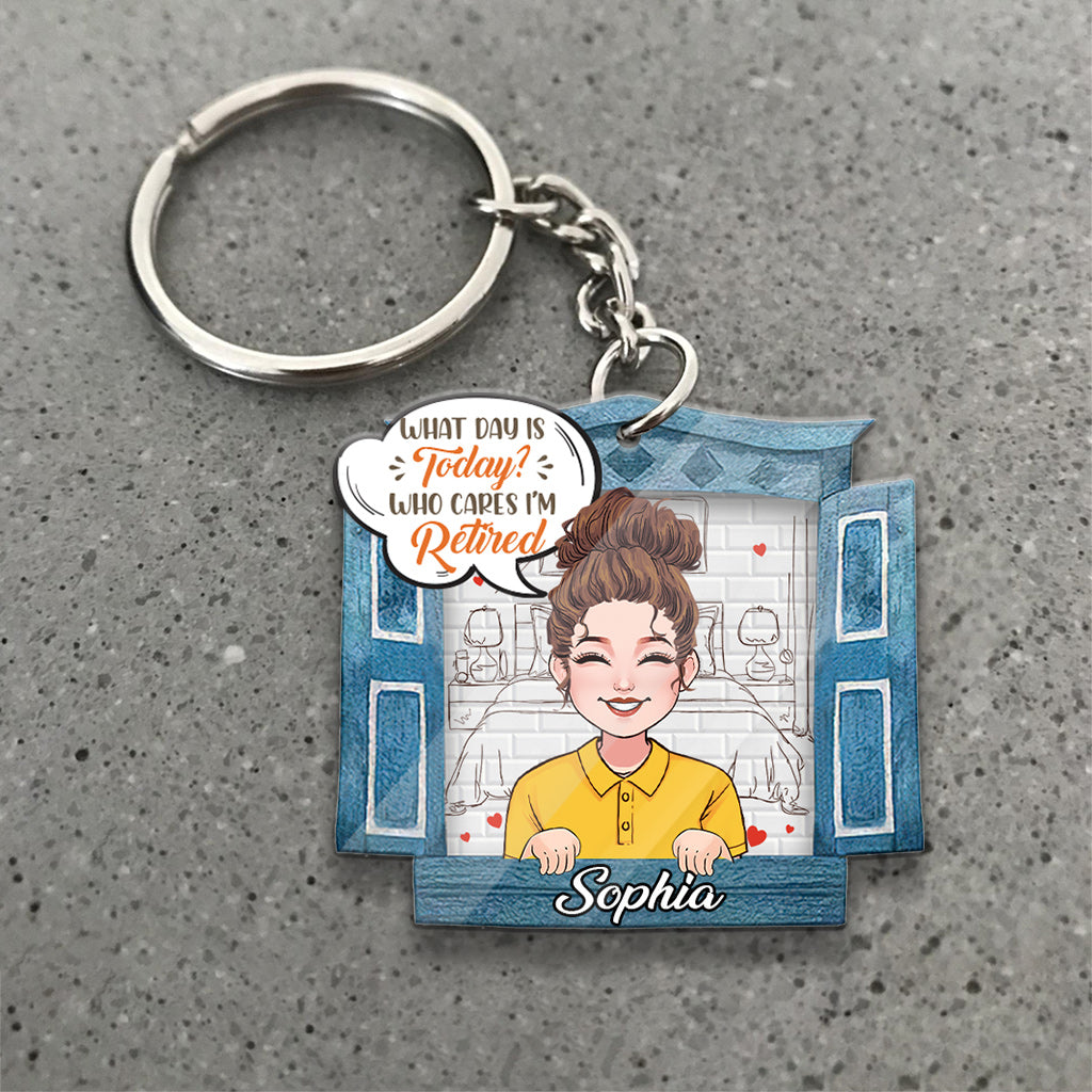 Welcher Tag ist heute? – Personalisierter Schlüsselanhänger (nicht mehr im Handel erhältlich)