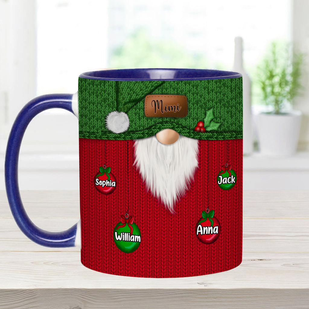 Best Grandma Ever - Personalized Grandma Accent Mug