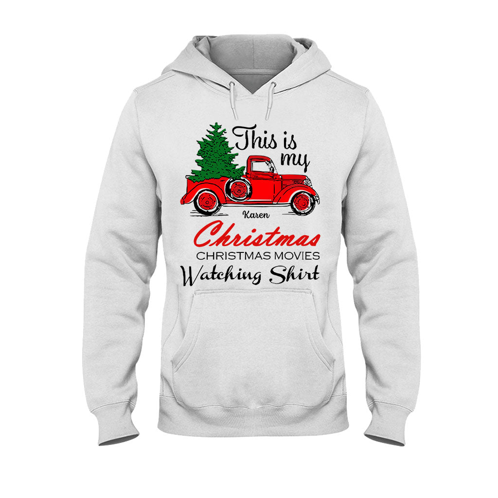 Das ist mein Weihnachtsfilm-Shirt – personalisiertes Weihnachts-T-Shirt und Hoodie