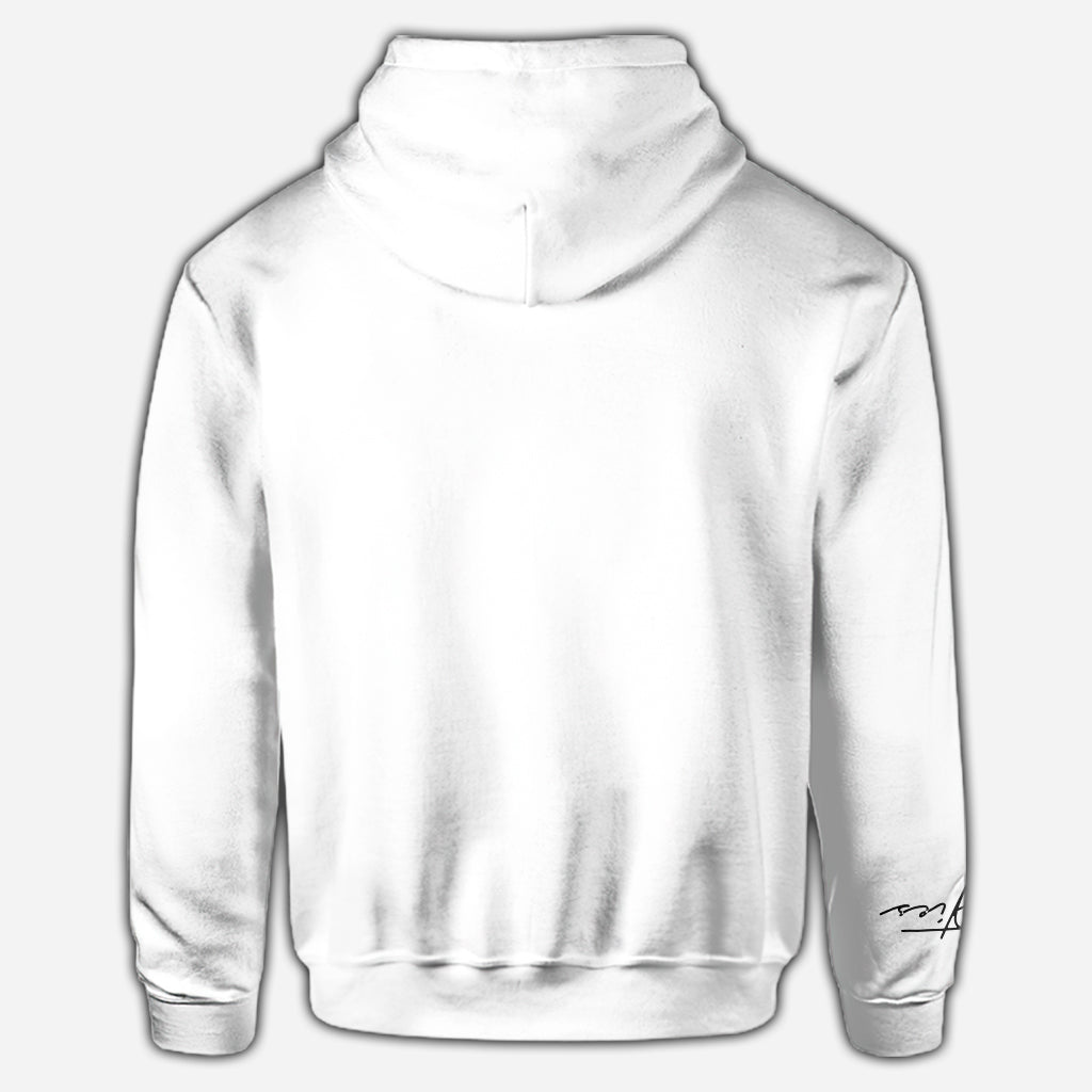 Beste Freundinnen-Strichzeichnung - Personalisiertes Bestie-Shirt mit Allover-Aufdruck