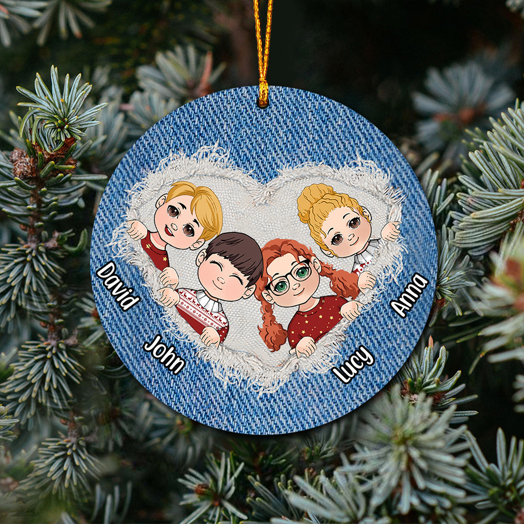 Best Grandma / Mom Ever - Personalized Grandma Ornament