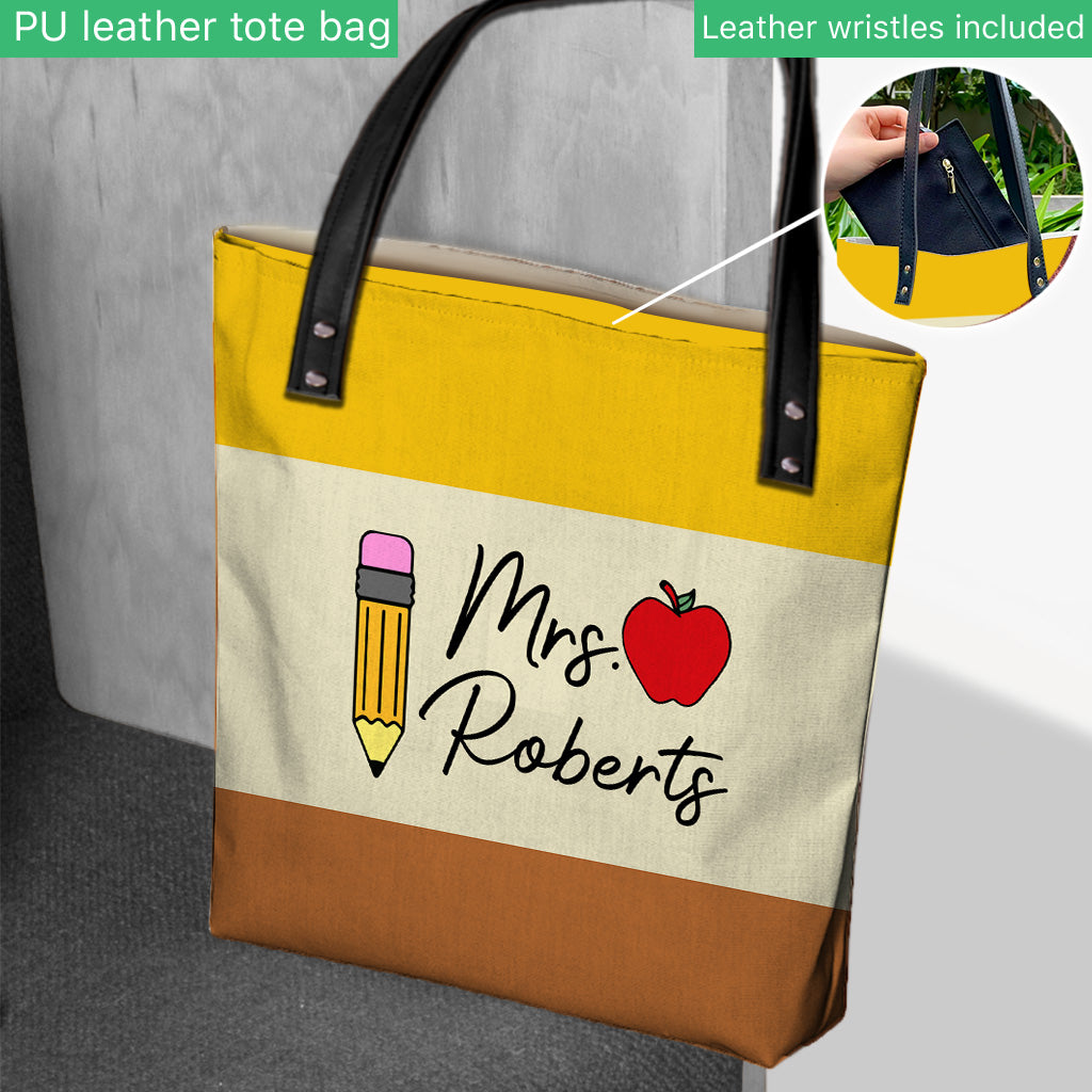 Eine großartige Lehrerin – personalisierte Lehrertasche