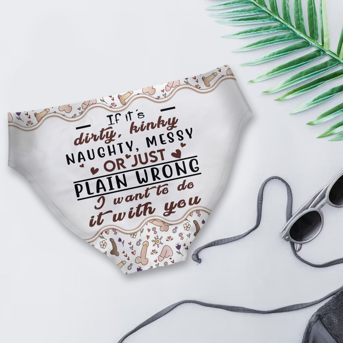 Partner in Crime – Personalisierte Slips für Paare