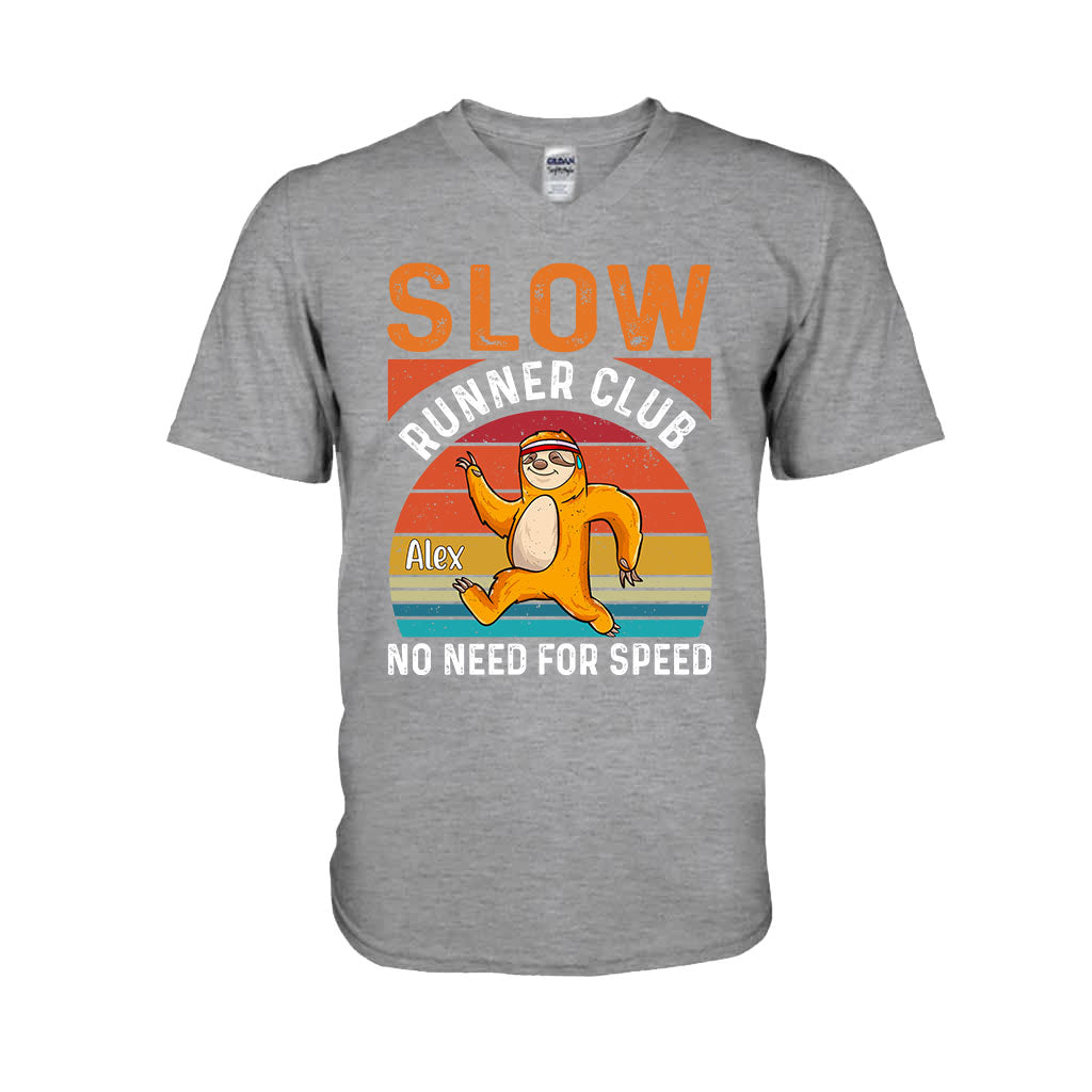 Slow Runner Club - Personalized Running T-shirt and Hoodie