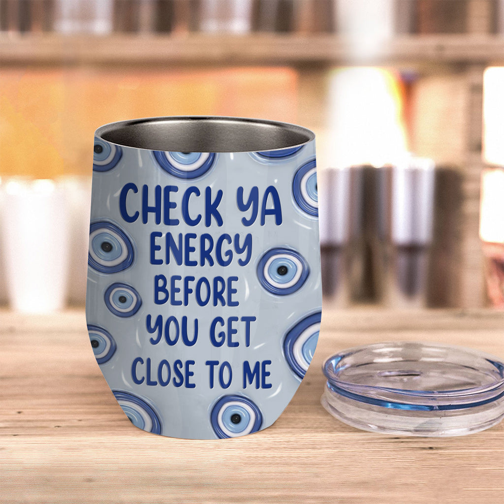 Check Ya Energy – Personalisierter Hexen-Weinbecher