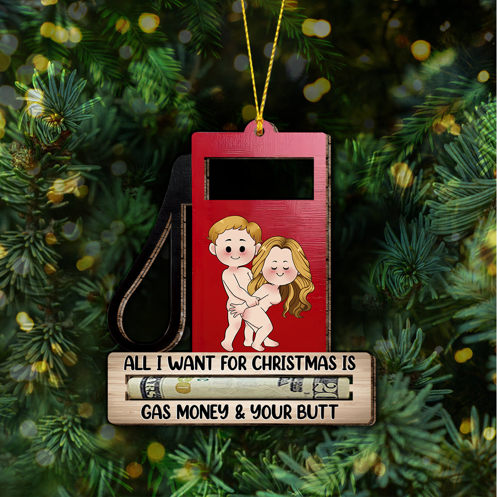 Alles, was ich mir zu Weihnachten wünsche – Geschenk für Ehemann, Freund, Ehefrau, Freundin – Personalisierter Weihnachtsschmuck