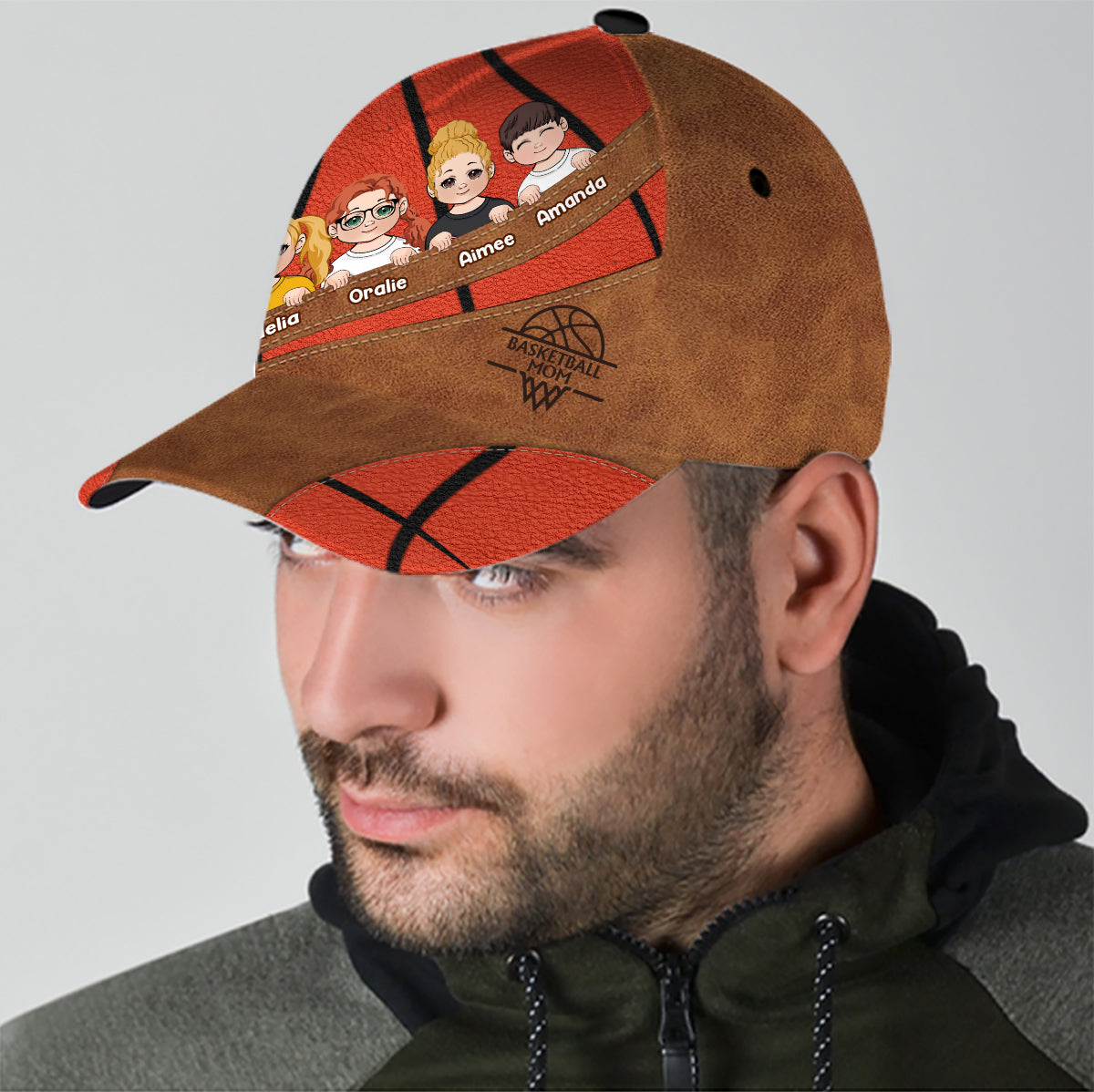 Basketball Mom – Personalisierte Basketball Classic Cap