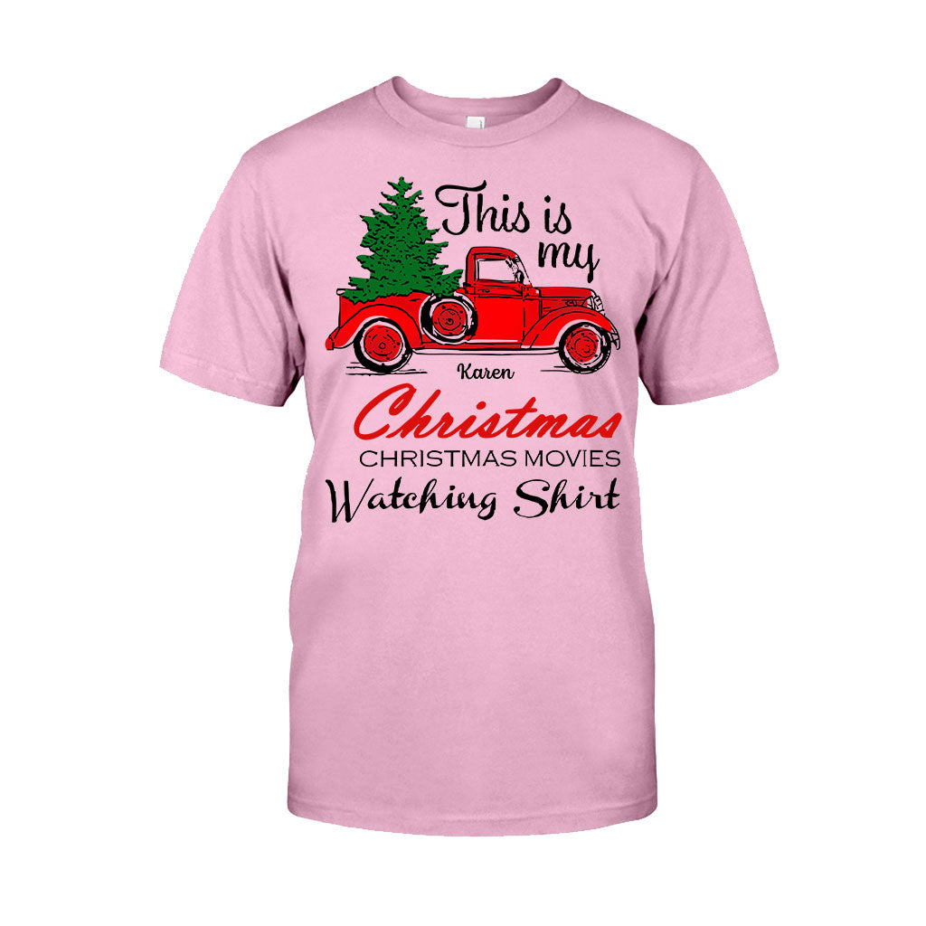 Das ist mein Weihnachtsfilm-Shirt – personalisiertes Weihnachts-T-Shirt und Hoodie