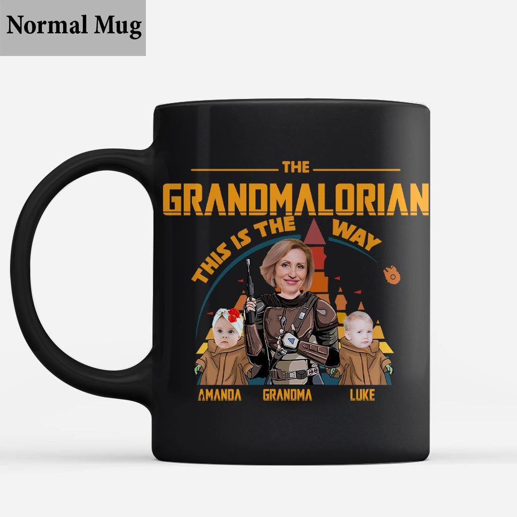 Die Mamalorianerin: So ist der Weg – Geschenk für Mama, Oma, Opa, Papa – Personalisierte Tasse