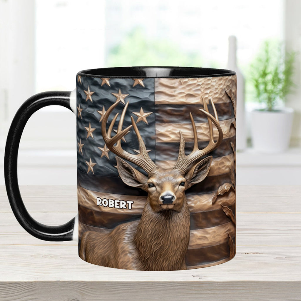 Deer Hunting - Personalized Hunting Accent Mug