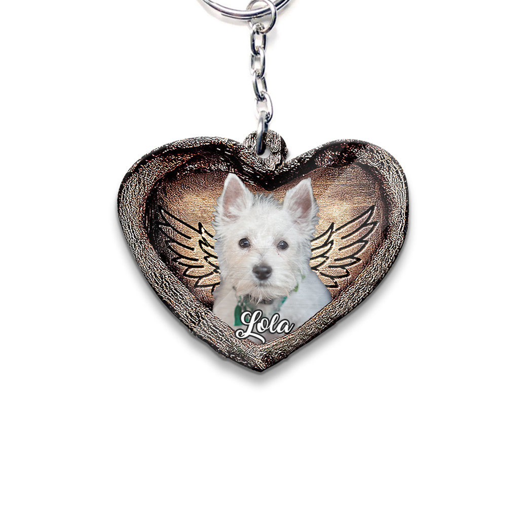 I Will Carry You - Personalized Dog Keychain