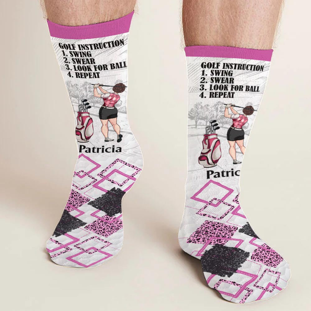 Golfunterricht – Personalisierte Golfsocken