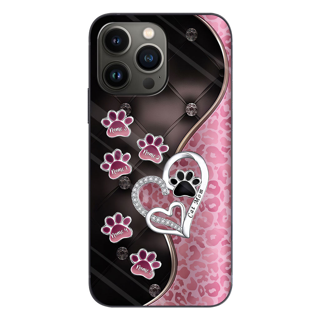 Cat Mom - Personalized Cat Phone Case