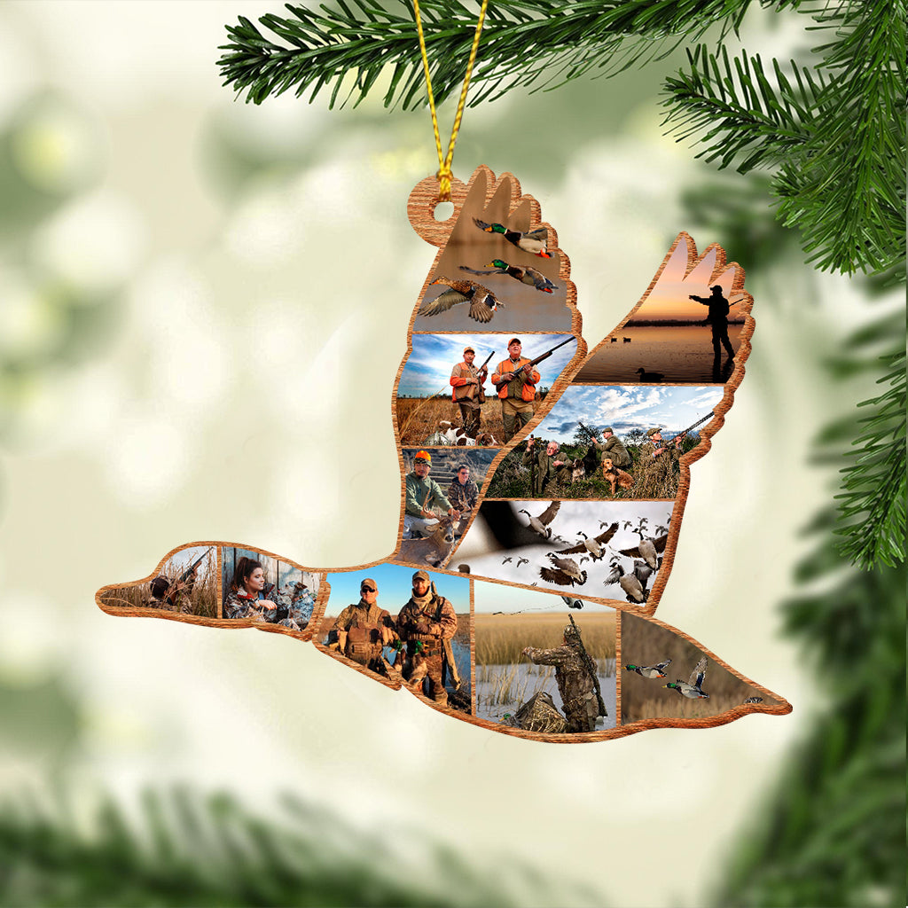 Entenjagd-Collage – Personalisierter Jagdschmuck