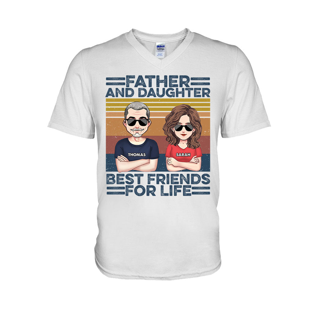 Wie der Vater, so der Sohn – Geschenk für Papa – Personalisiertes T-Shirt und Hoodie