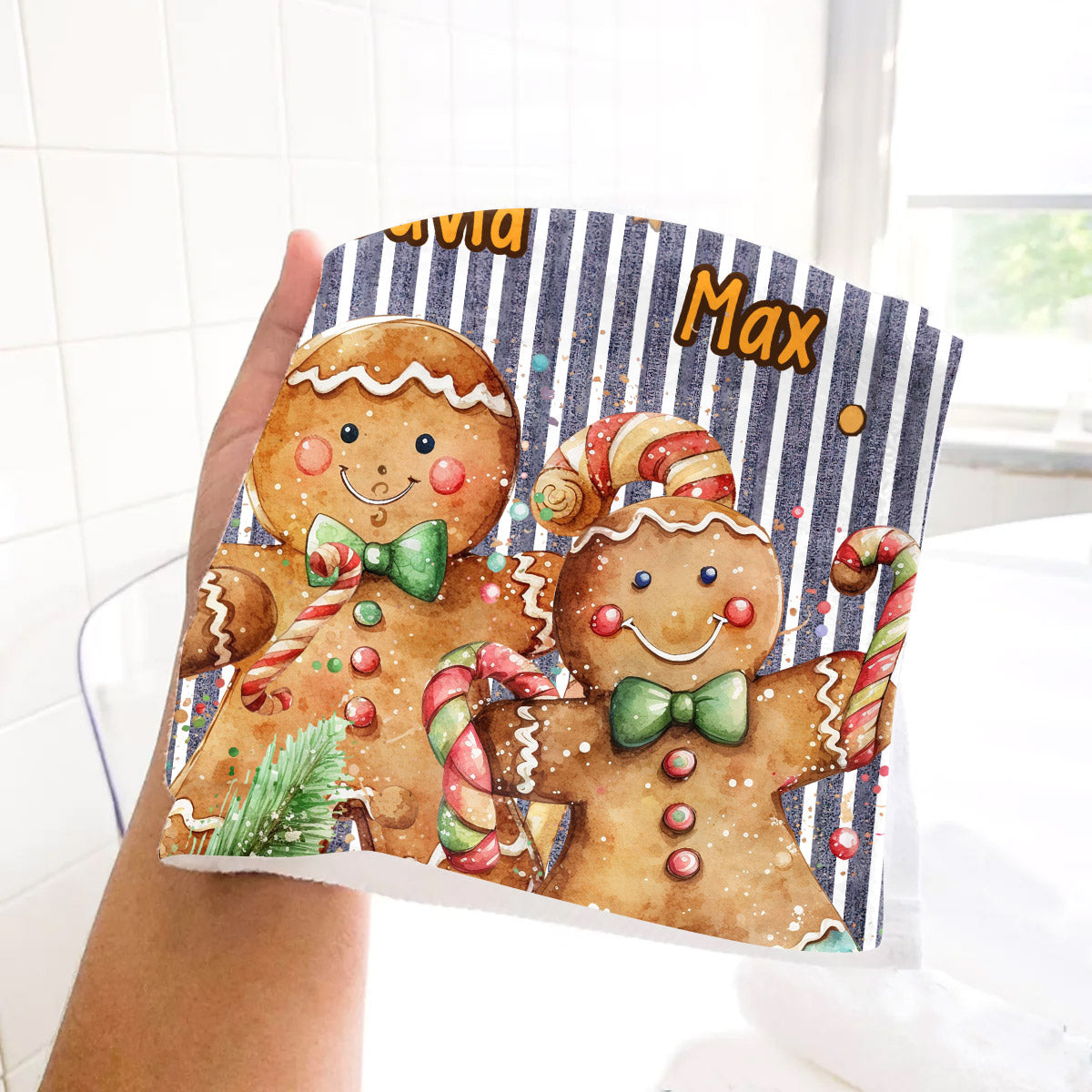 Omas perfektes Handtuch – Geschenk für Oma und Mama – Personalisiertes Handtuch