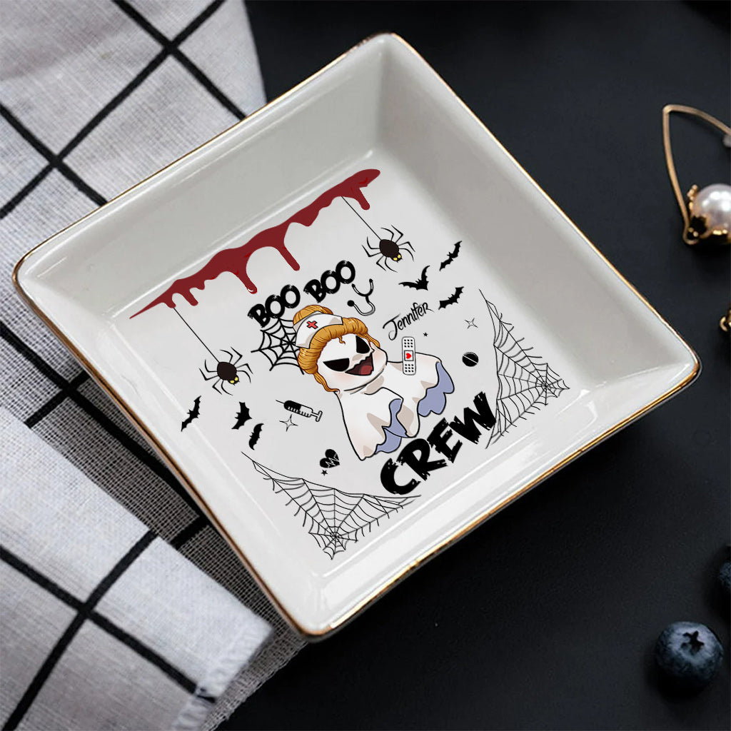 Boo Boo Crew - Personalized Nurse Jewelry Dish