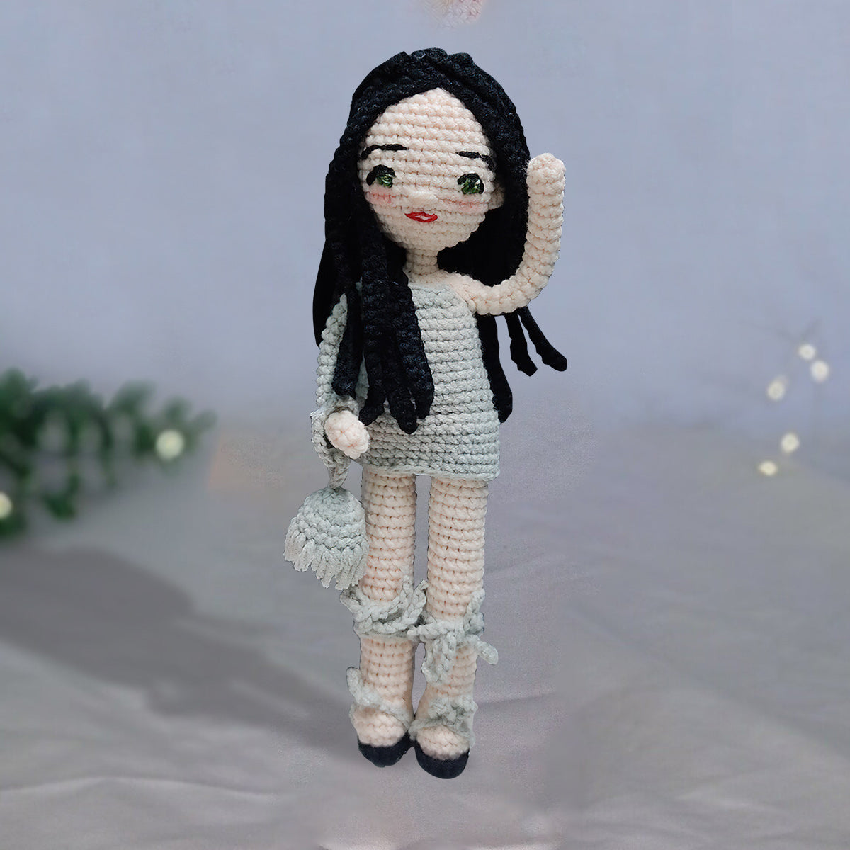 Deine Puppe – Personalisierte Stiefmutter-Handstrickpuppe