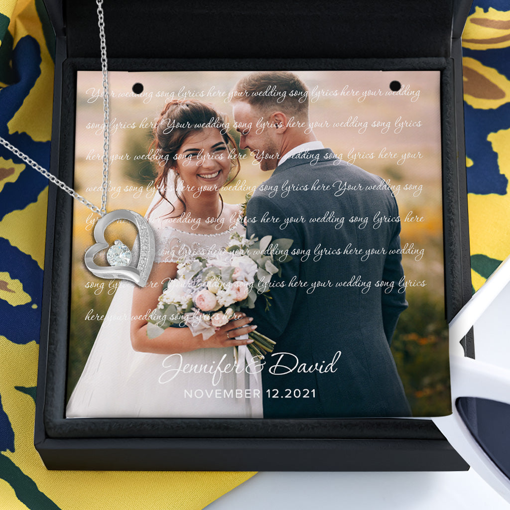 „Du und ich, wir schaffen das“ – personalisierte Halskette für Ehemann und Ehefrau 