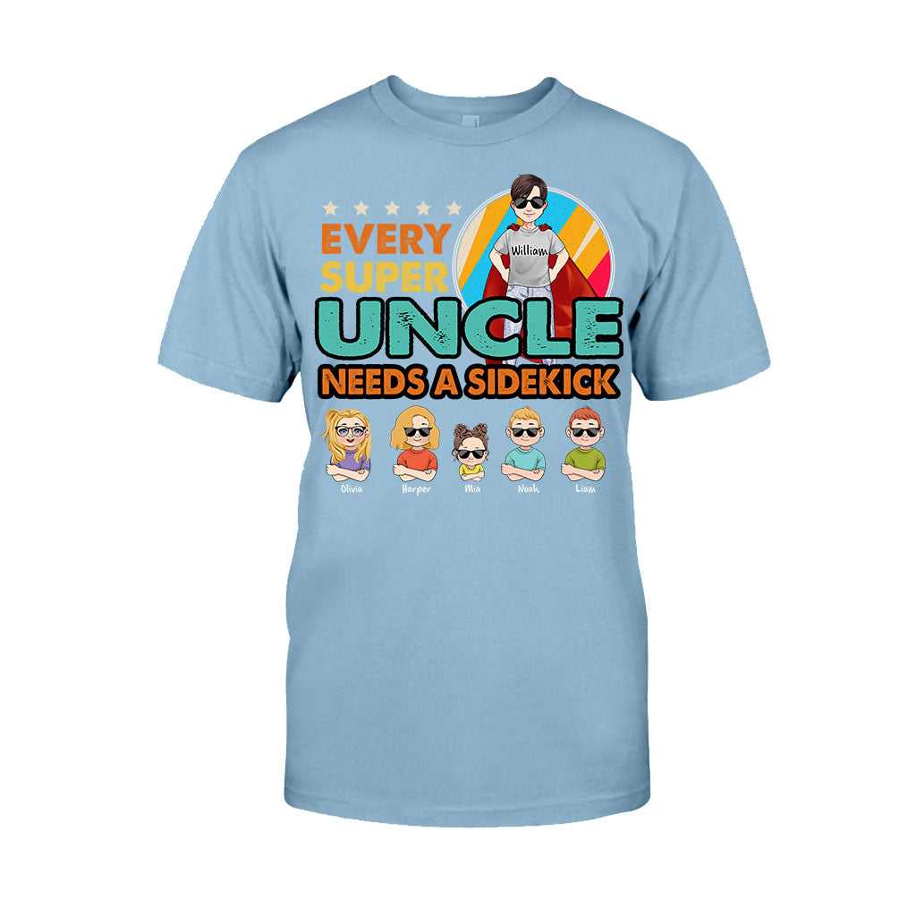 Super-Papa, Superheld – Geschenk für Papa, Opa, Onkel, Bruder – Personalisiertes T-Shirt und Hoodie