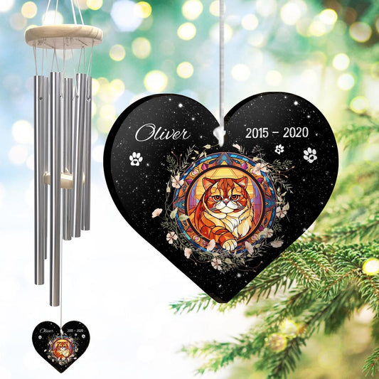 Ich liebe dich – personalisiertes Hunde-Windspiel