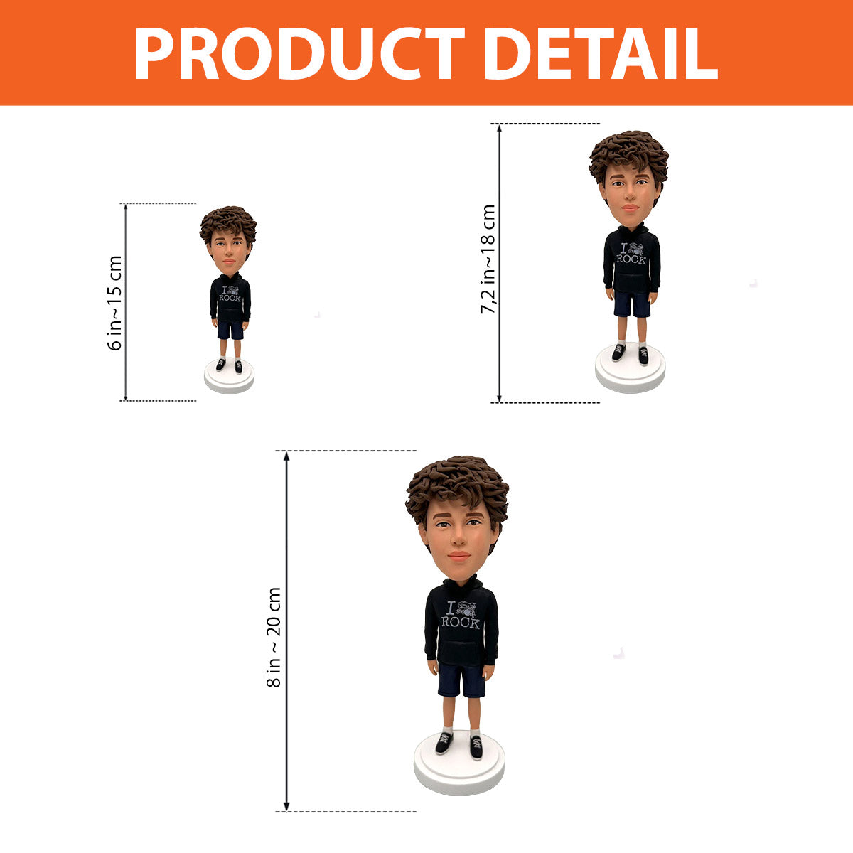 Custom Figure - Personalized Son Bobblehead