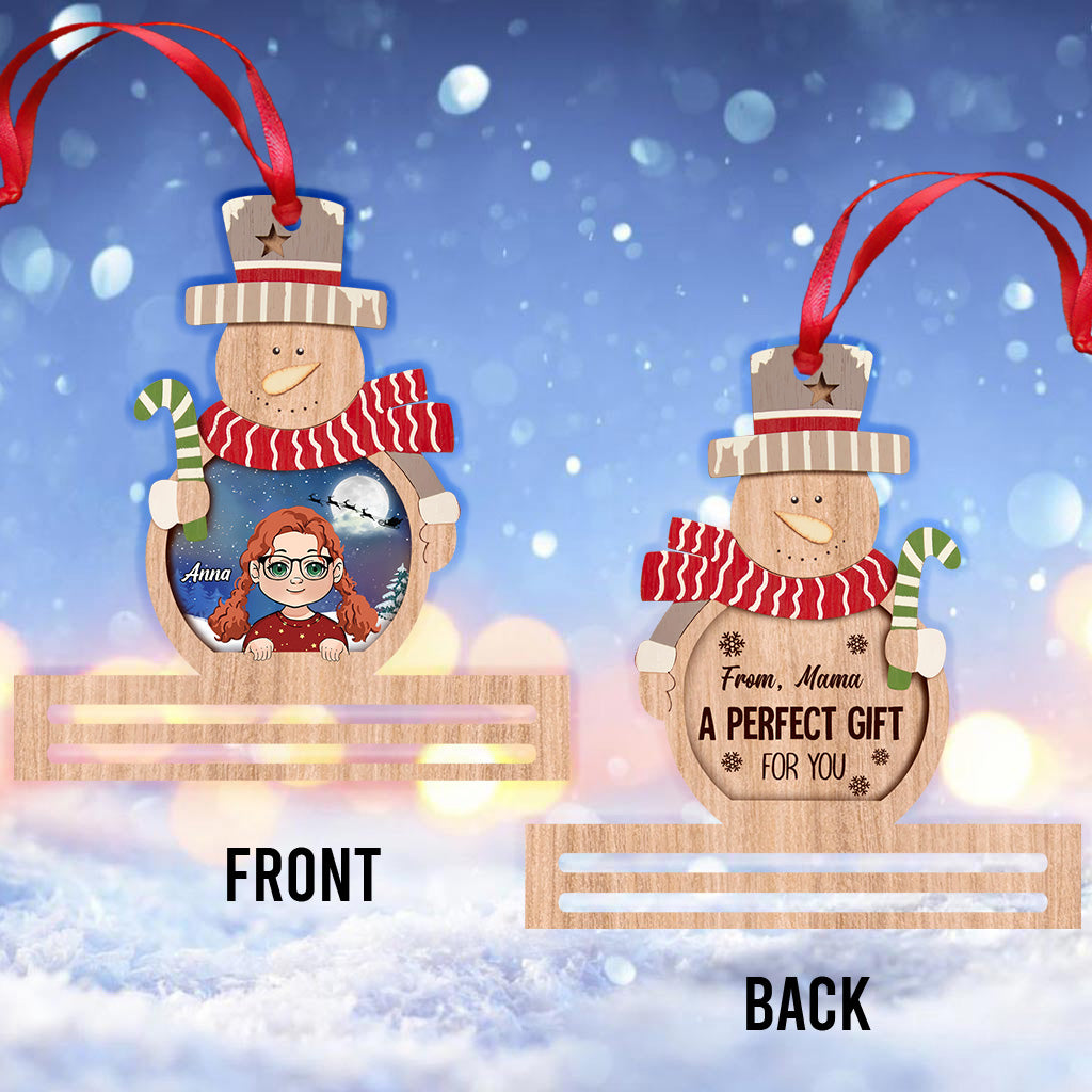 Weihnachtsgeschenk – Personalisierter Familienschmuck