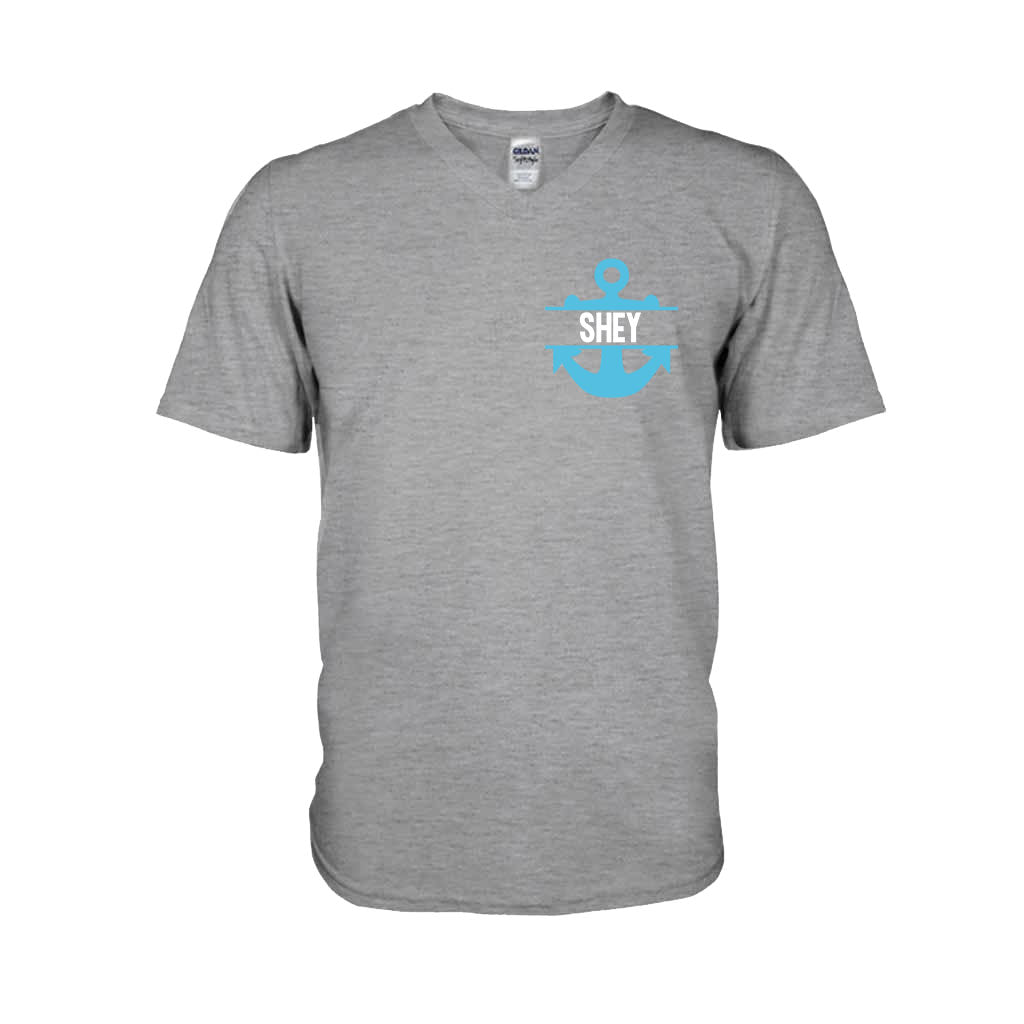 Ich liebe es, wenn wir zusammen auf Kreuzfahrt gehen – personalisiertes Kreuzfahrt-T-Shirt und Hoodie