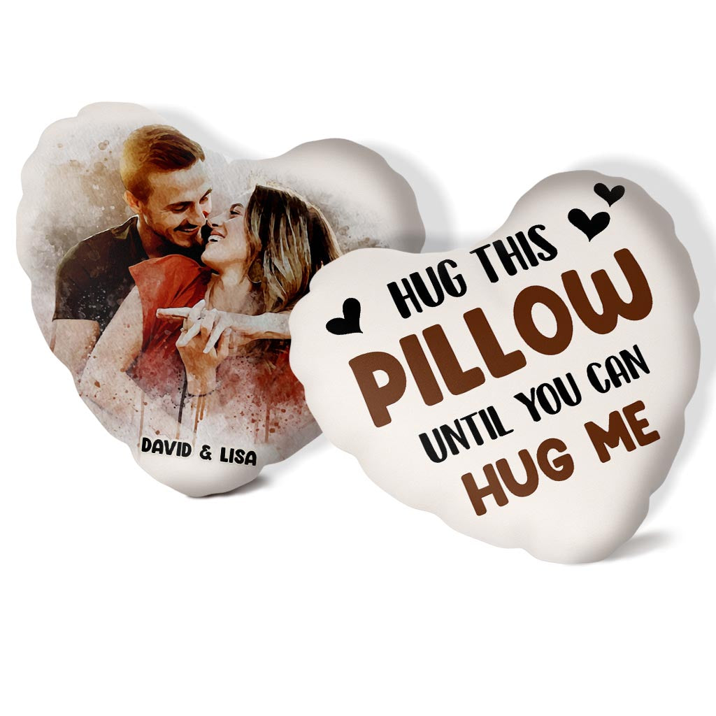 You & Me - Personalized Couple Shaped Pillow