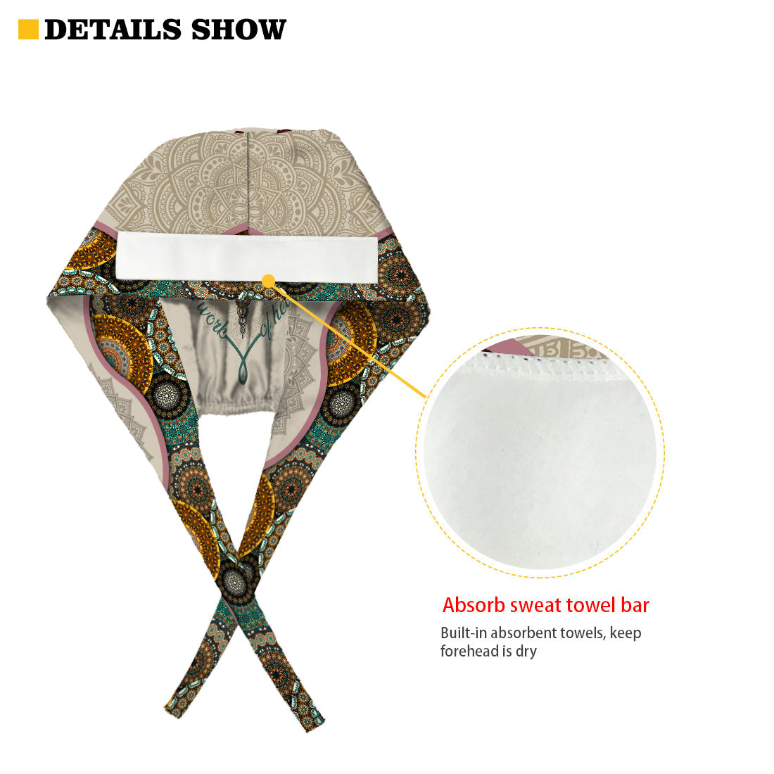 Mit Herzblut gefertigt – personalisierte OP-Haube für Krankenschwestern