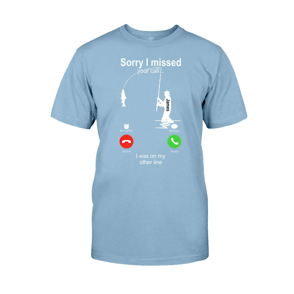 Tut mir leid, dass ich Ihren Anruf verpasst habe, ich war gerade im Gespräch – Personalisiertes Angel-T-Shirt und Hoodie