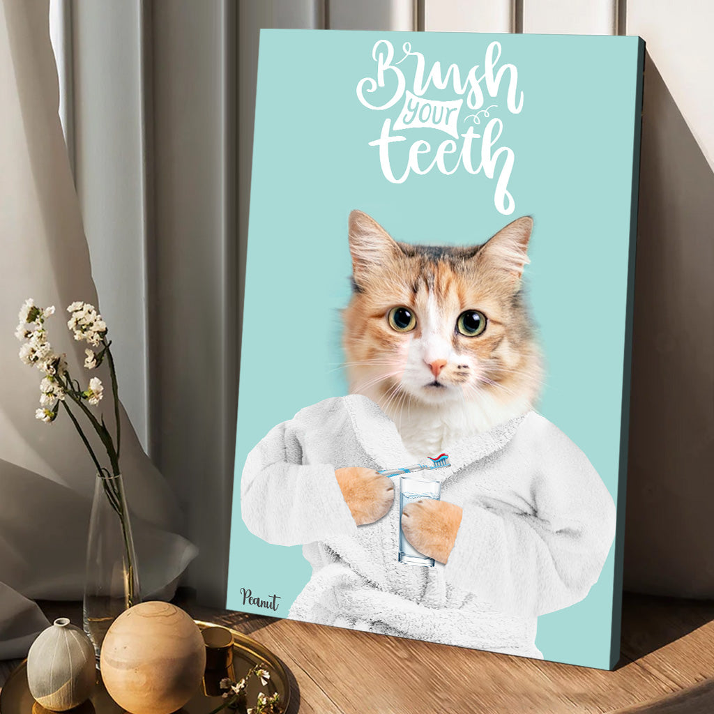 Hallo Süße/r – Personalisierte Hundeleinwand und Poster