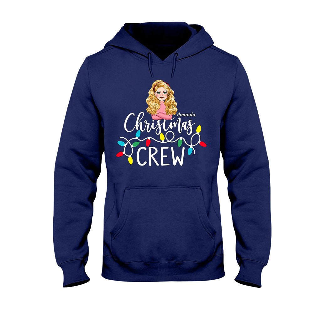 Christmas Crew - Personalized Christmas T-shirt And Hoodie