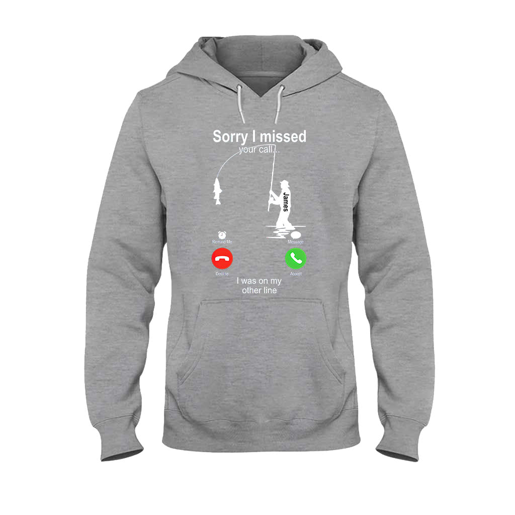 Tut mir leid, dass ich Ihren Anruf verpasst habe, ich war gerade im Gespräch – Personalisiertes Angel-T-Shirt und Hoodie