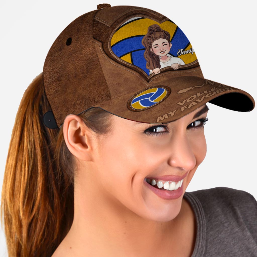 Volleyball ist meine Lieblingssaison – Personalisierte Volleyball Classic Cap