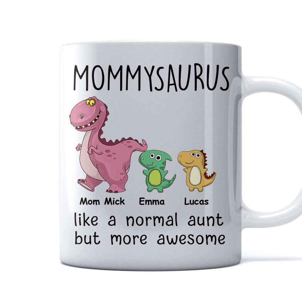 Wie eine normale, nur viel cooler – Geschenk für Mama, Oma, Opa, Papa, Tante, Onkel – Personalisierte Tasse