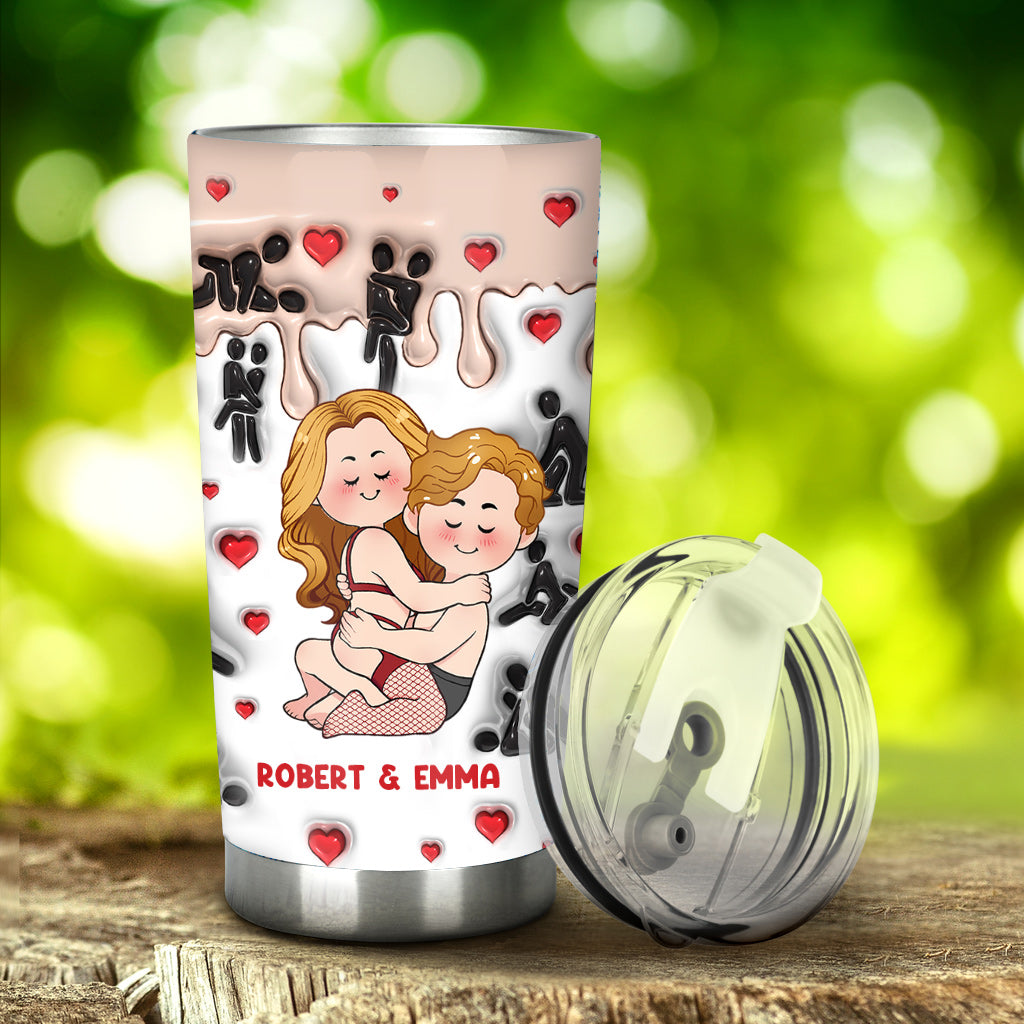Mein Lieblingshobby bist du – personalisierter Pärchenbecher