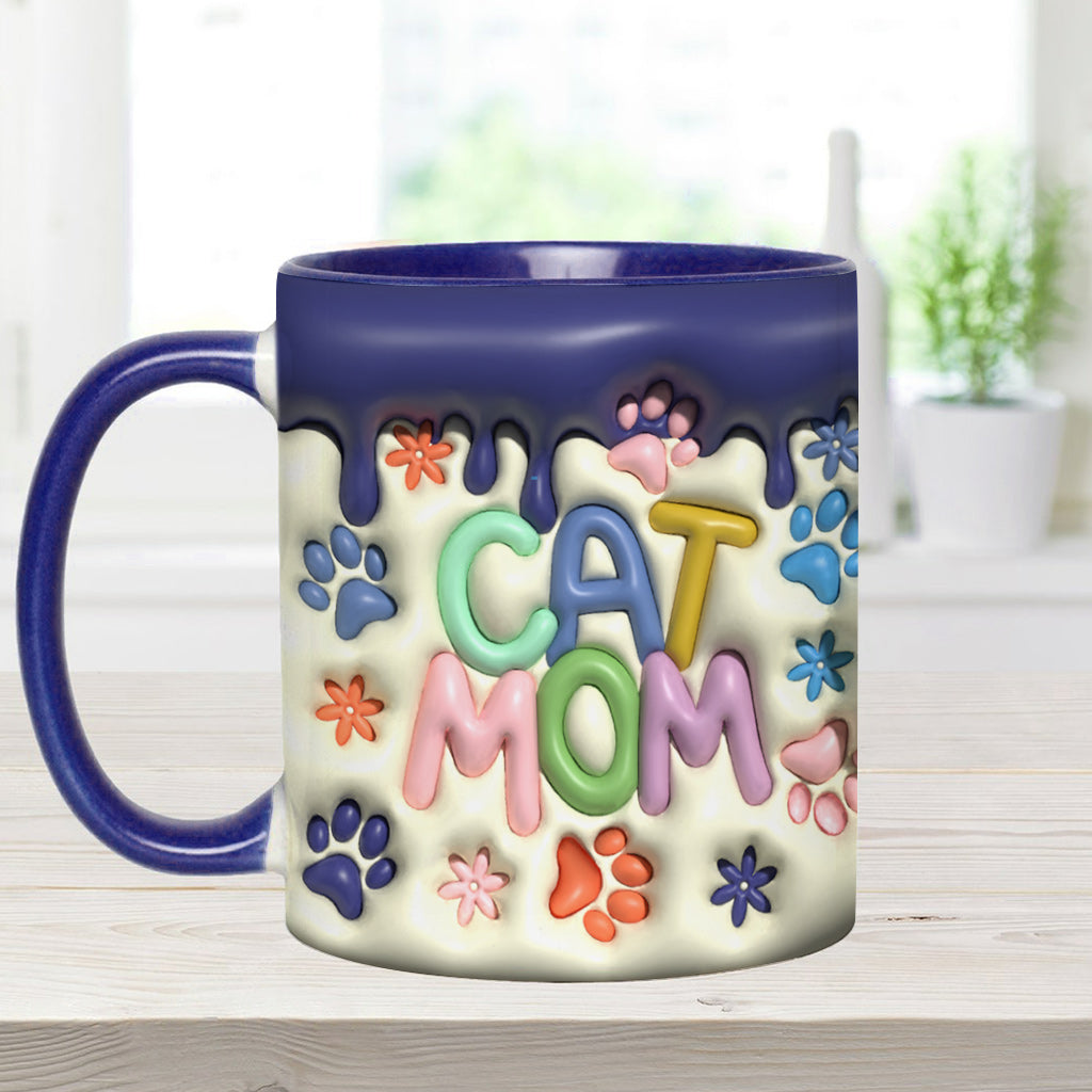 Hundemama, Katzenmama, Hundepapa, Katzenpapa – personalisierte Tasse mit Hundemotiv