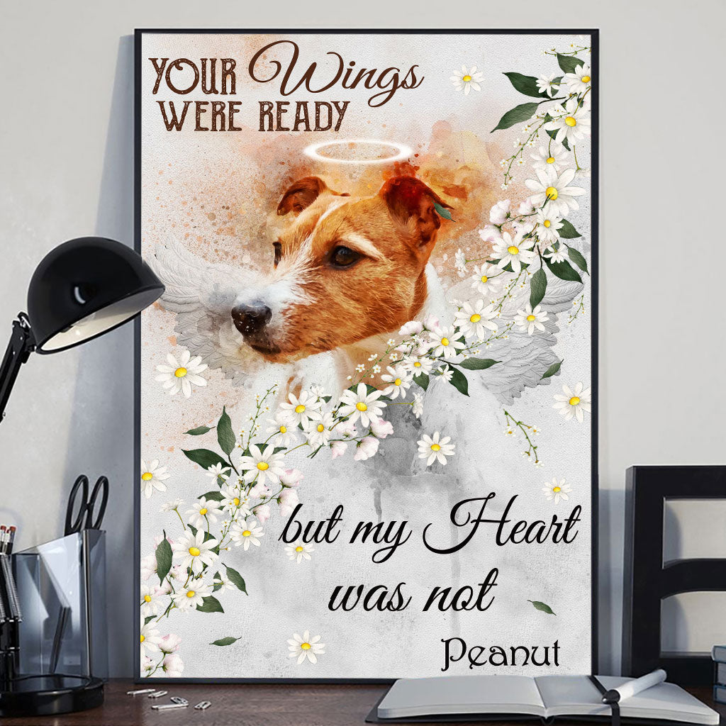 Those We Love Don't Go Away - Personalized Dog Canvas And Poster