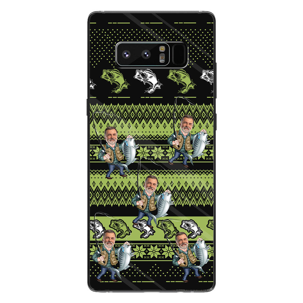 Angel-Fan – Personalisierte Handyhülle zum Thema Angeln