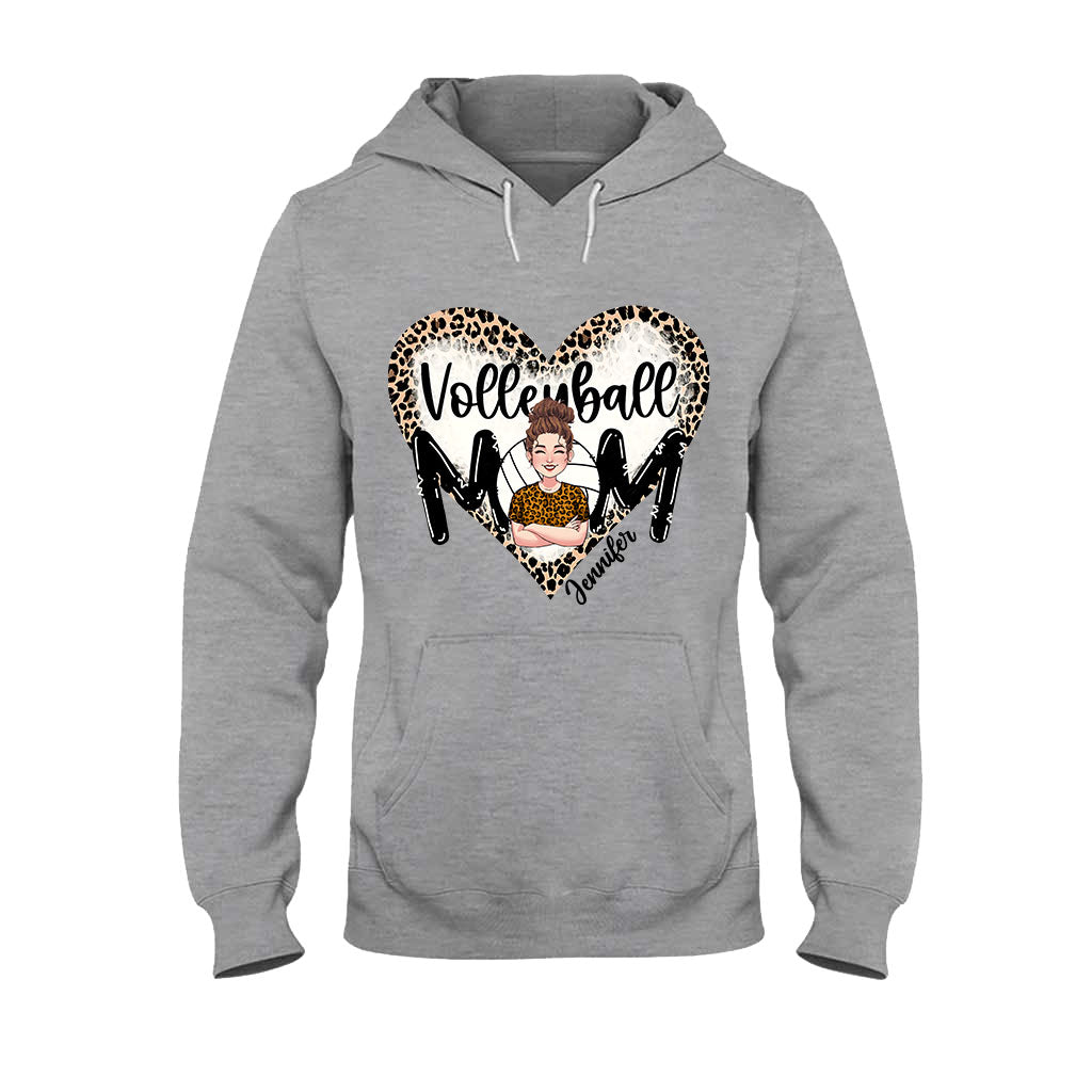 Volleyball-Mama – Personalisiertes Volleyball-T-Shirt und Hoodie