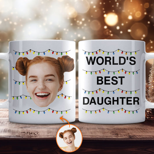 Beste Tochter der Welt – Personalisierter Tochterbecher