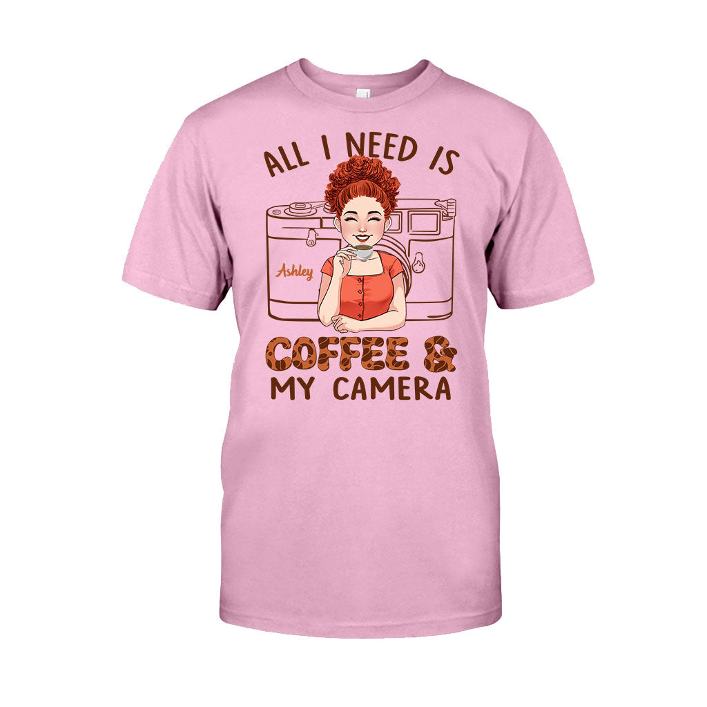 Alles, was ich brauche – personalisiertes Fotografie-T-Shirt und Hoodie