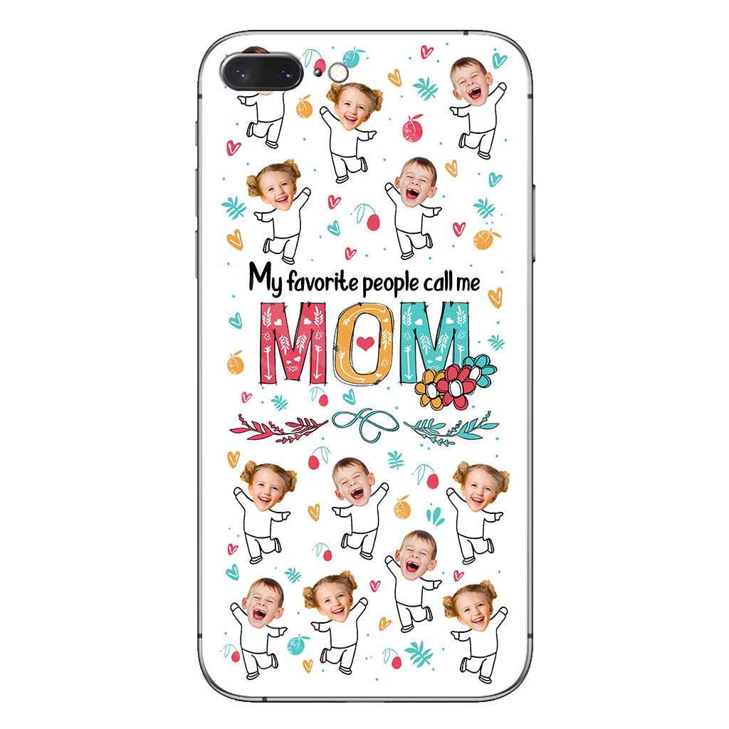 Meine Lieblingsmenschen nennen mich Nana – Geschenk für Oma, Mama – Personalisierte Handyhülle