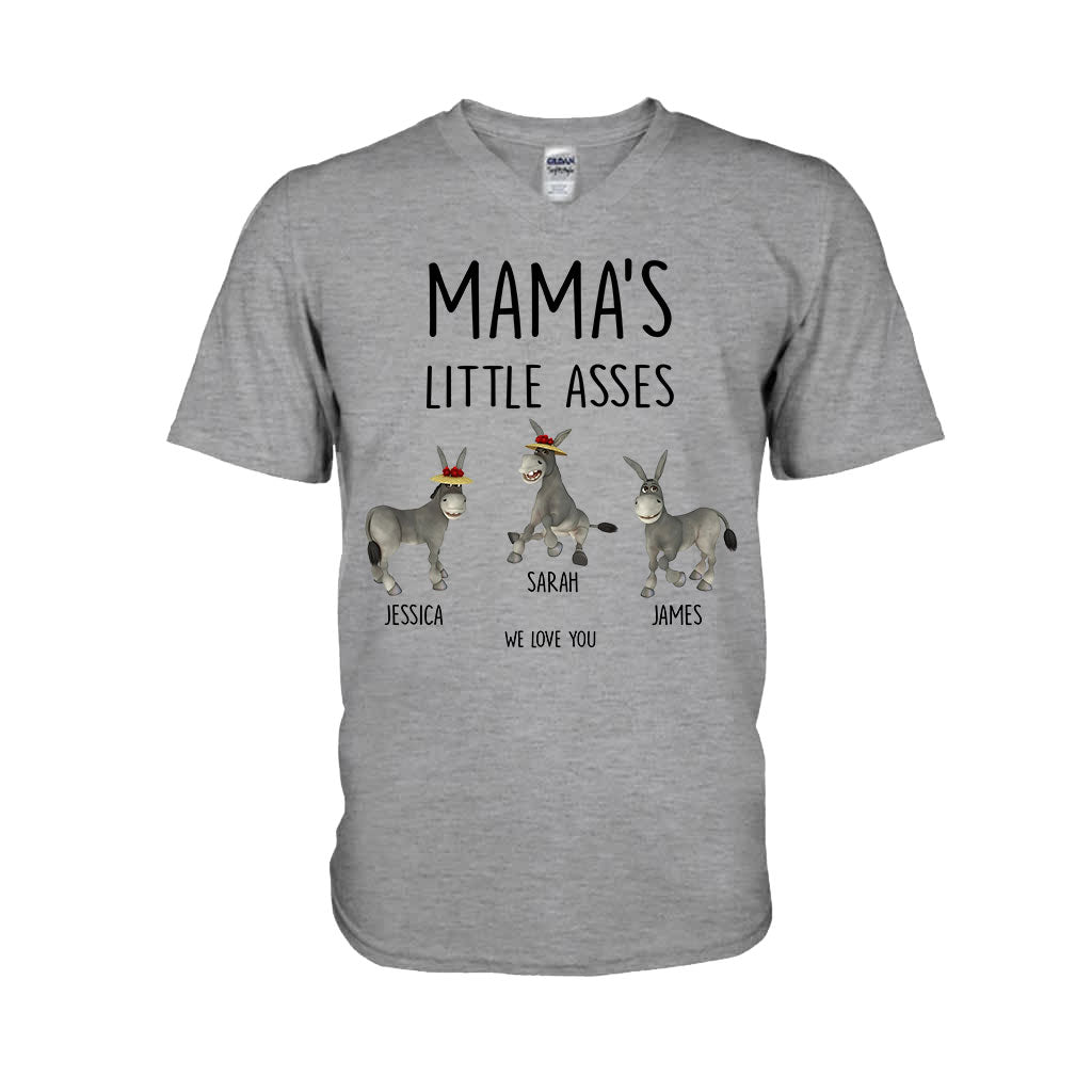 Kleine Ärsche – Geschenk für Papa, Opa, Mama, Onkel, Tante, Oma – Personalisiertes T-Shirt und Hoodie