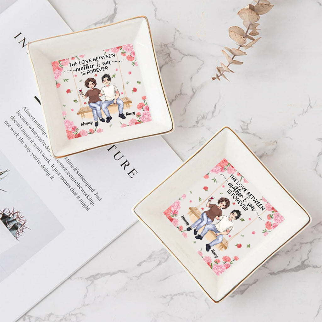 Mutter und Tochter – Geschenk für Mama, Tochter, Sohn – Personalisierte Schmuckschale