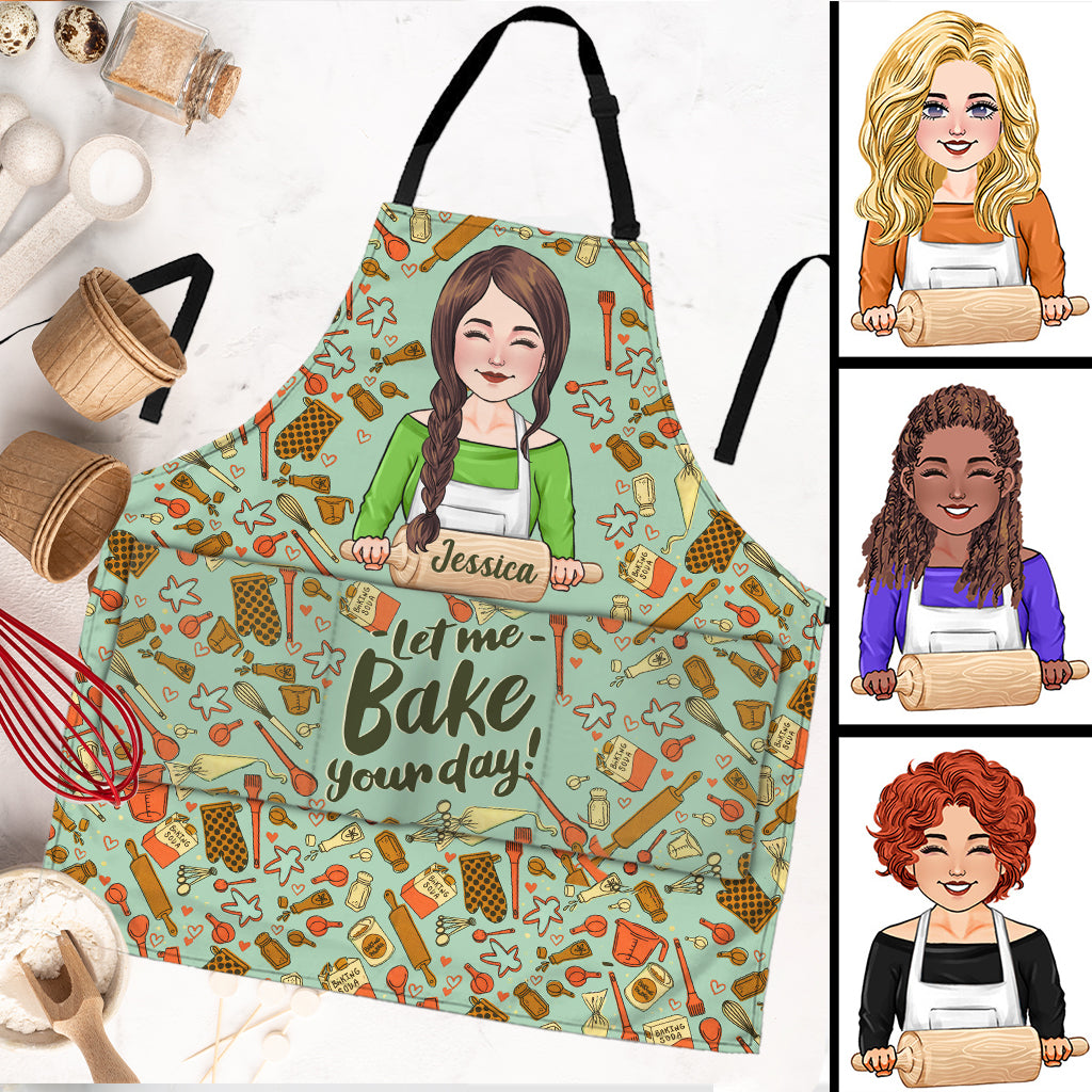 Lass mich deinen Tag backen – personalisierte Backschürze