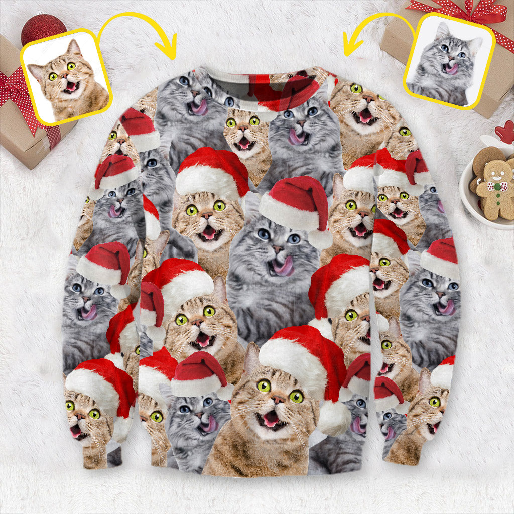 Frohe Weihnachten – Geschenk für Hundeliebhaber – Personalisierter Weihnachtspullover